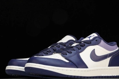 1 Purple “Covered Jordan Tones” Low 1030